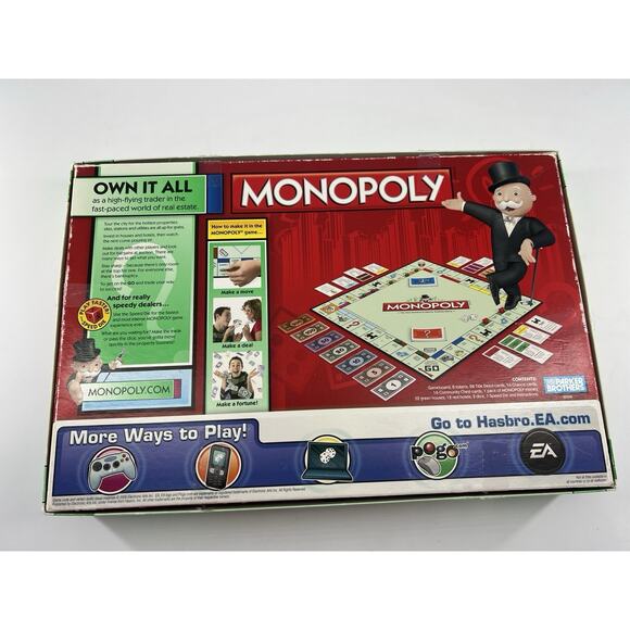 Monopoly Board Game 2008 Edition Collectors Family Night - Picture 11 of 11